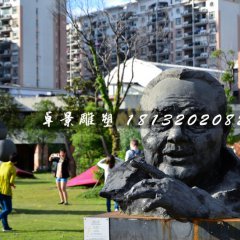 鄧小平頭像銅雕，偉人銅雕