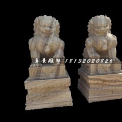 北京獅石雕，廣場(chǎng)動(dòng)物石雕