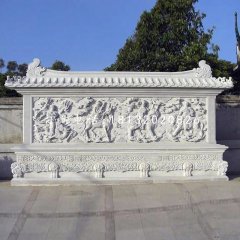 石雕影壁，廣場照壁石雕
