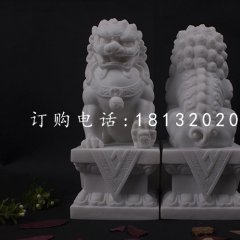 漢白玉北京獅，石獅子