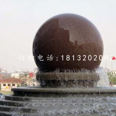 大型風(fēng)水球，廣場景觀石雕