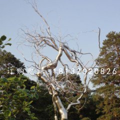 不銹鋼樹根雕塑，公園景觀雕塑