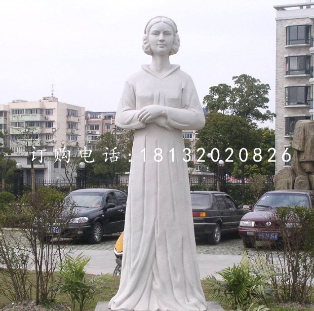 南丁格爾石雕，醫(yī)院人物石雕