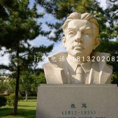 聶耳胸像，音樂(lè)名人石雕