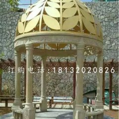 歐式?jīng)鐾?，小區(qū)石涼亭