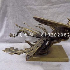 鳳凰銅雕，廣場鳳凰雕塑