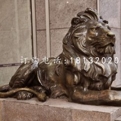 匯豐獅銅雕，歐式銅獅子