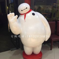 玻璃鋼大白，飯店卡通雕塑