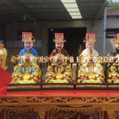 玻璃鋼龍王雕塑，神仙雕塑