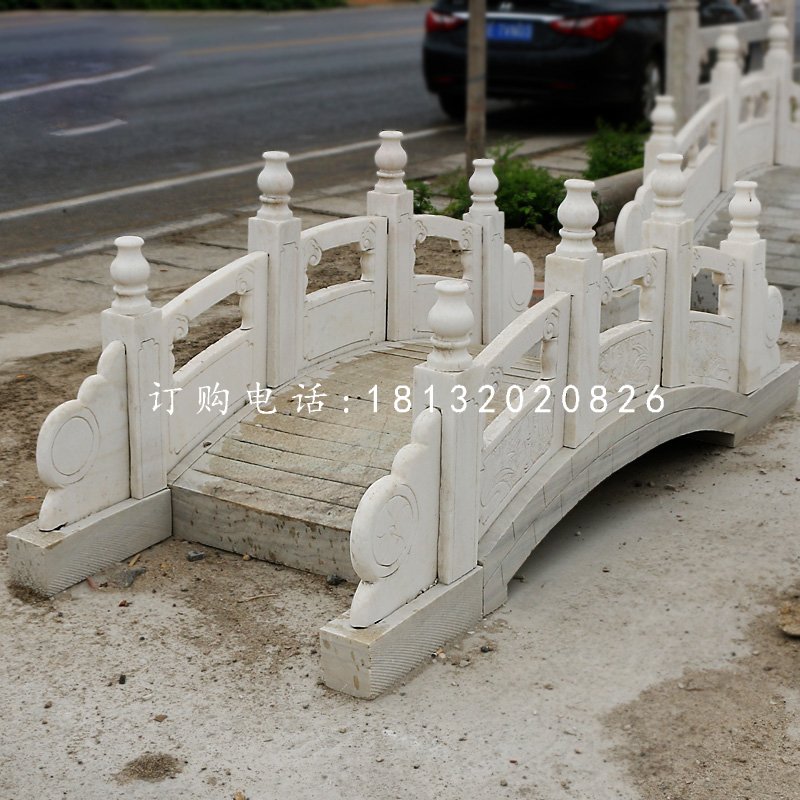 石拱橋，大理石橋雕塑