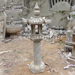 石燈，仿古石燈，園林景觀雕塑