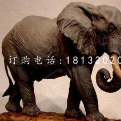 大象雕塑，銅雕大象