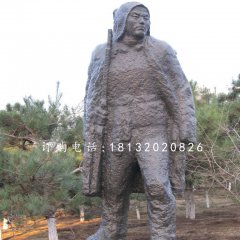 民兵銅雕，公園紀(jì)念銅雕