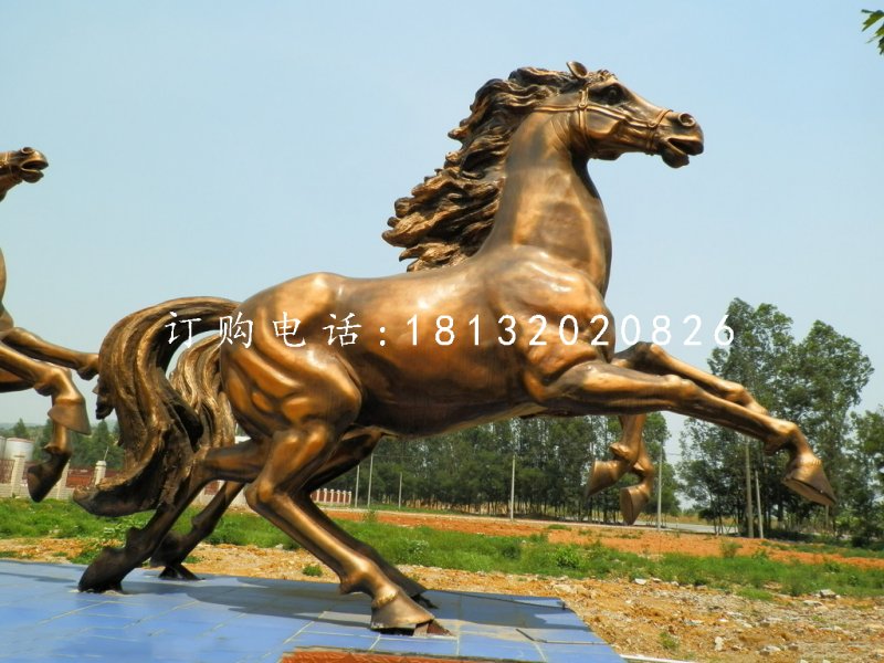 阿波羅戰(zhàn)車銅雕，廣場(chǎng)景觀銅雕 (1)