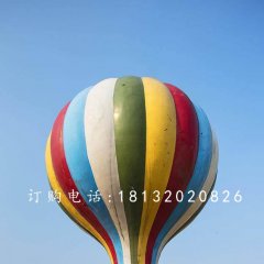 熱氣球雕塑，玻璃鋼彩色雕塑