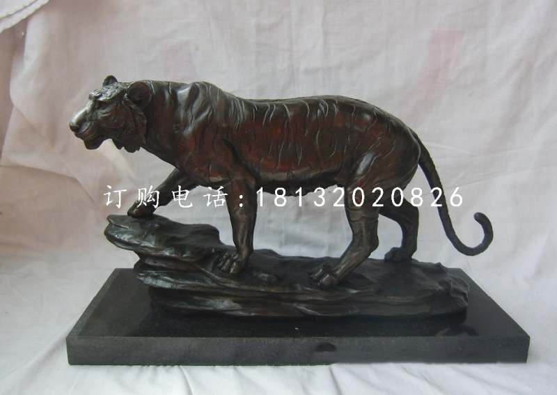銅雕老虎,動(dòng)物銅雕 (2)