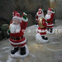 玻璃鋼圣誕老人雕塑，卡通人物