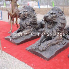 匯豐獅銅雕，銅雕西洋獅