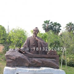 張仲景銅雕，古代人物銅雕