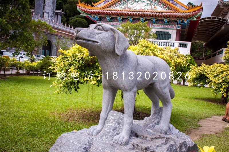 公園動(dòng)物石雕，十二生肖石雕 (2)