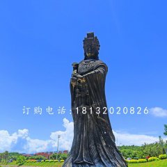 媽祖銅雕，廣場(chǎng)神仙銅雕
