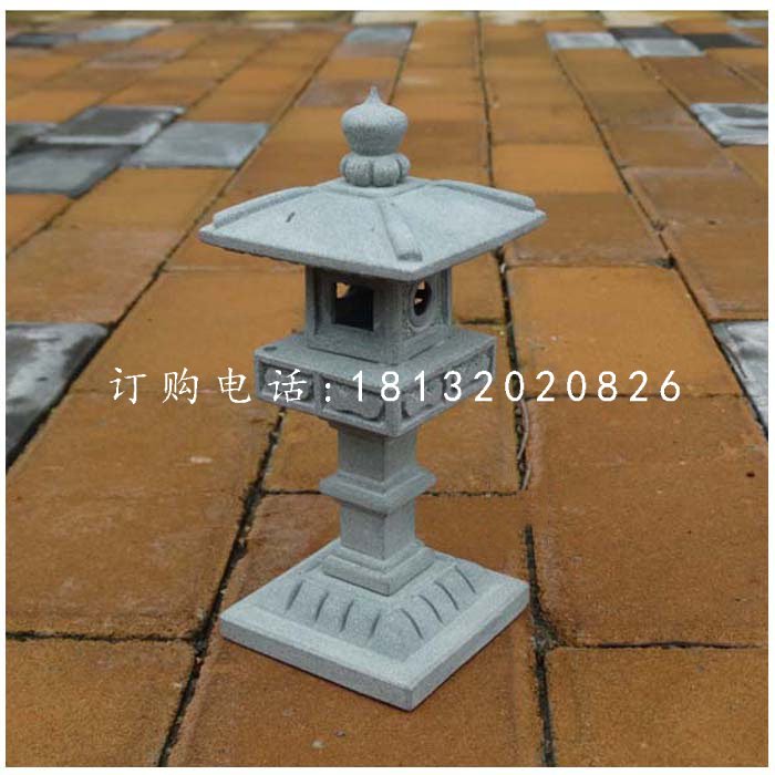 石雕宮燈，公園石雕燈