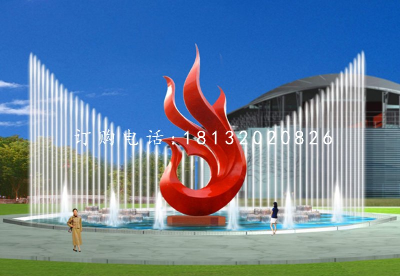 不銹鋼抽象鳳凰雕塑,廣場(chǎng)不銹鋼雕塑