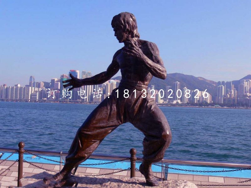 李小龍銅雕，近代名人銅雕