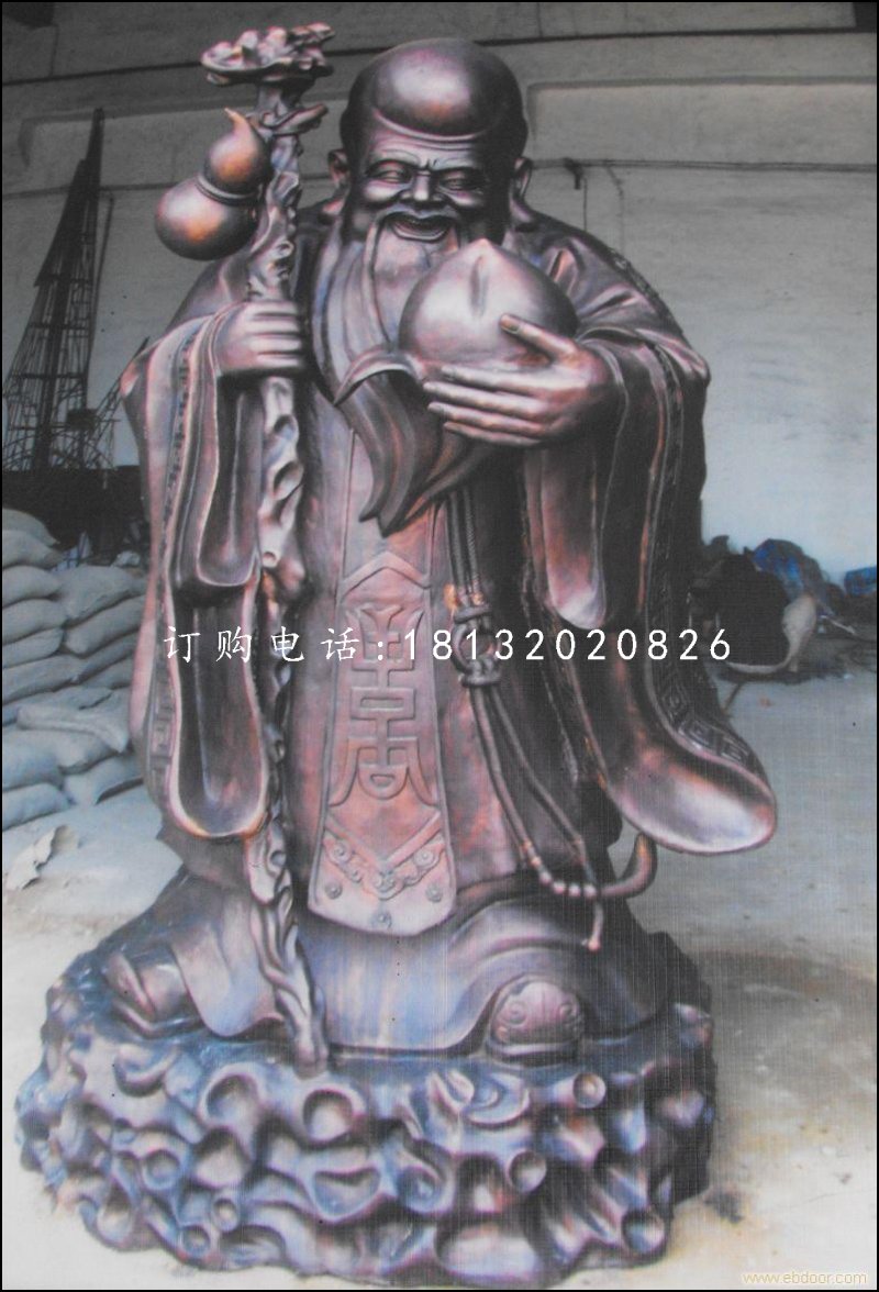 老壽星銅雕，神仙銅雕.jpg