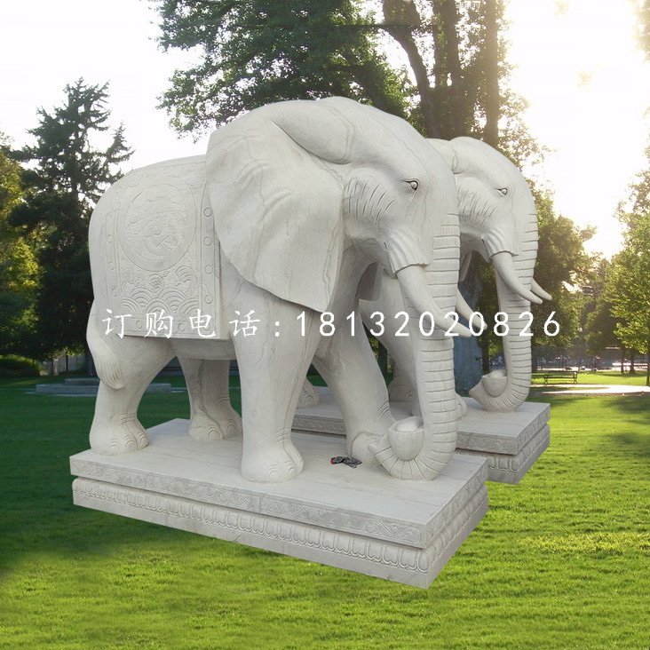 公園大象石雕，大理石大象 (2).jpg