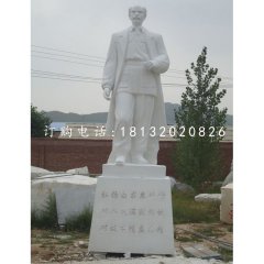 白求恩石雕，漢白玉醫(yī)院人物石雕