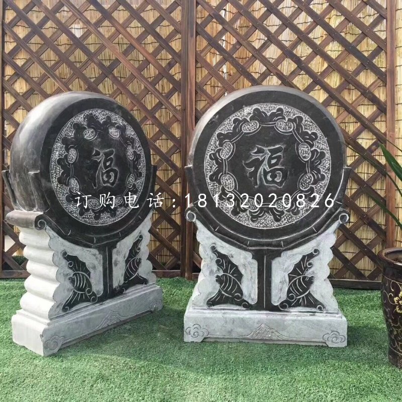 仿古石雕門墩，青石抱鼓石 (2).jpg