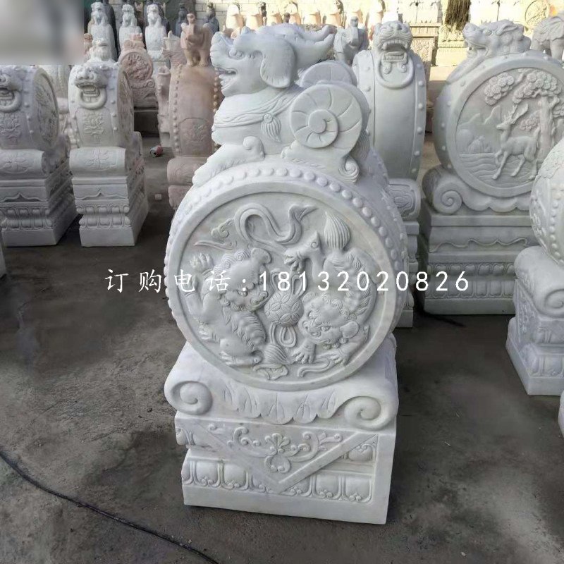 漢白玉門(mén)墩，貔貅石門(mén)墩 (3).jpg