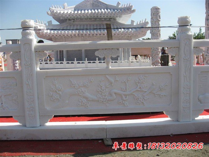 臺(tái)階欄板石雕