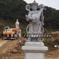 四大天王石雕，大理石四大天王雕塑