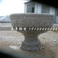 石花盆， 大理石花盆