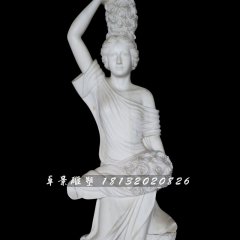 美女石雕，人物石雕塑