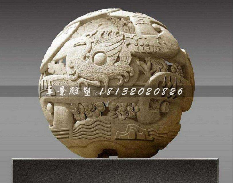 石球雕塑，城市雕塑