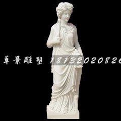 西方人物石雕，公園人物石雕