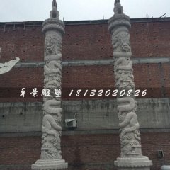 華表，龍柱，廣場石雕柱子