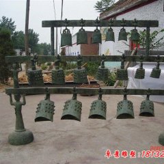 銅編鐘，仿古銅編鐘