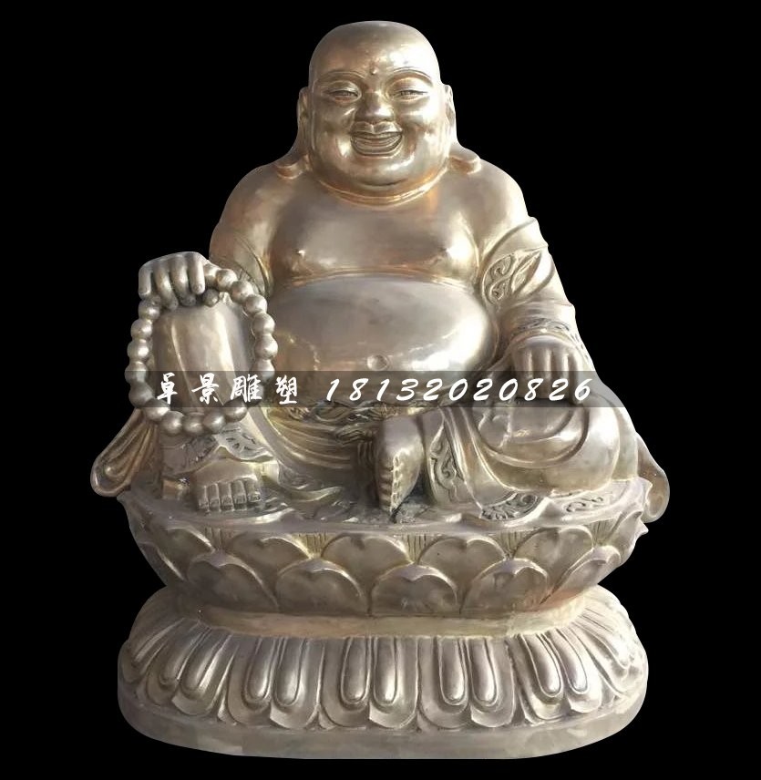 鑄銅彌勒佛，銅彌勒佛現(xiàn)貨雕塑