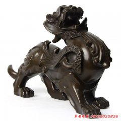 貔貅銅雕，神獸銅雕