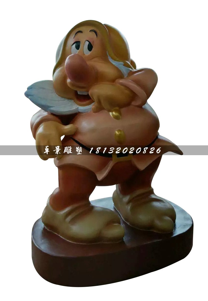玻璃鋼小矮人雕塑，玻璃鋼卡通雕塑 (2)