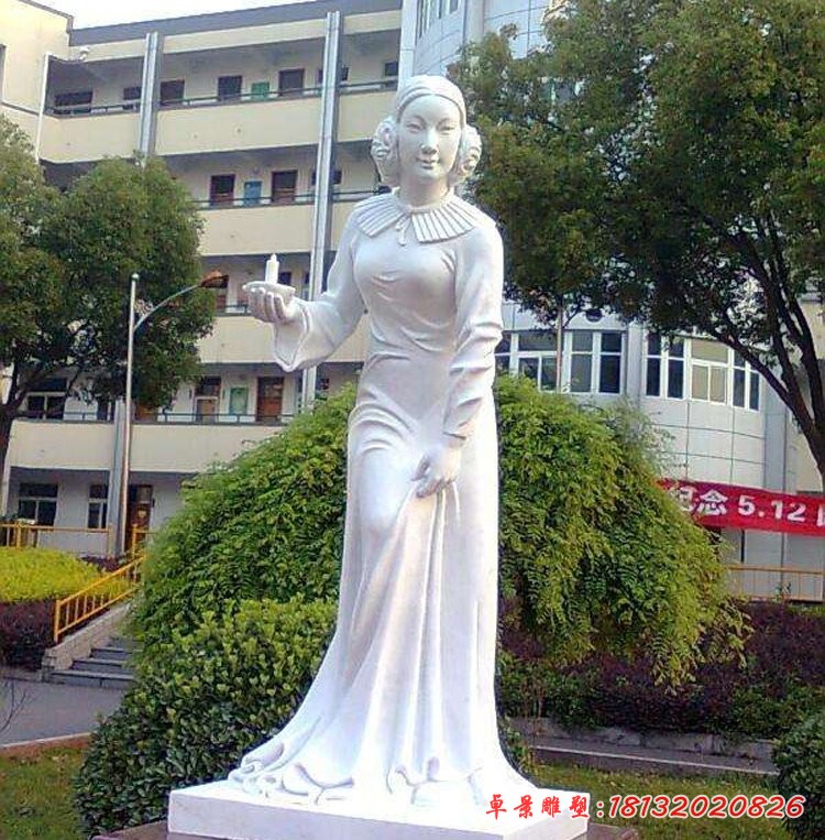 醫(yī)院名人石雕,南丁格爾石雕