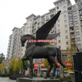 廣場銅雕塑